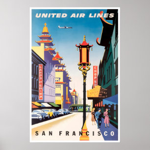 San Francisco Print California Travel Poster