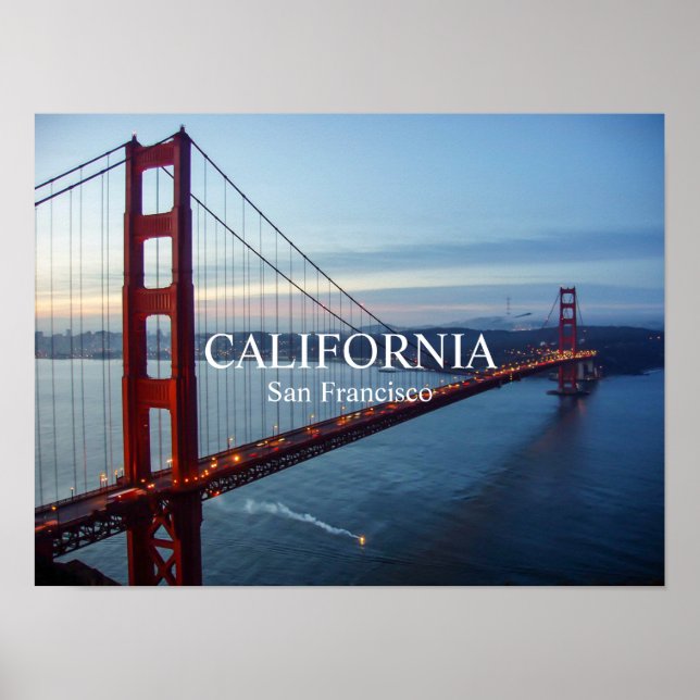 San Francisco Print, Value Poster Paper (Matte) (Front)