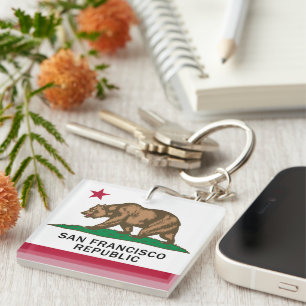 San Francisco Republic Keychain