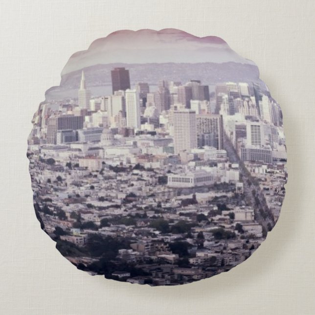 San Francisco Round Pillow (Front)