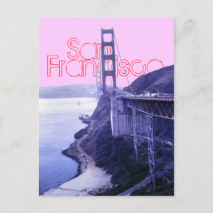 San Francisco (SF) Golden Gate Bridge Postcard