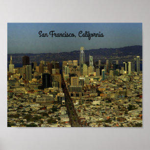 San Francisco Skyline #13 Poster