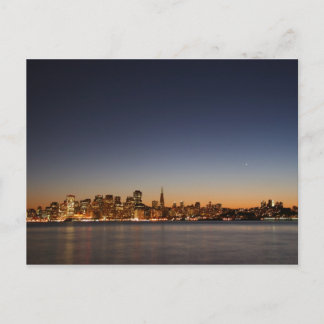 San Francisco Skyline at Sunset Postcard