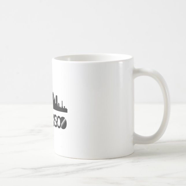 San Francisco Skyline Coffee Mug (Right)
