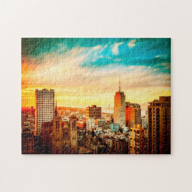 San Francisco Skyline. Jigsaw Puzzle (Horizontal)
