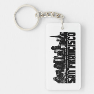 San Francisco Skyline Keychain