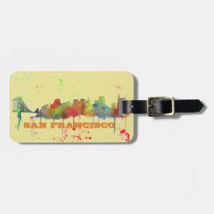 SAN FRANCISCO SKYLINE LUGGAGE TAG
