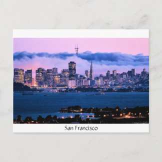 San Francisco Skyline Post Card