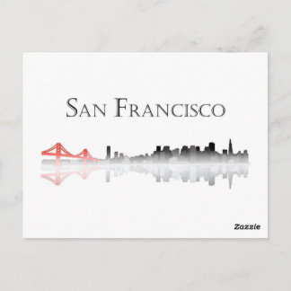 San Francisco Skyline Postcard