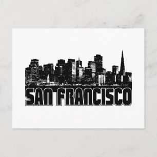 San Francisco Skyline Postcard