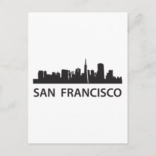 San Francisco Skyline Postcard
