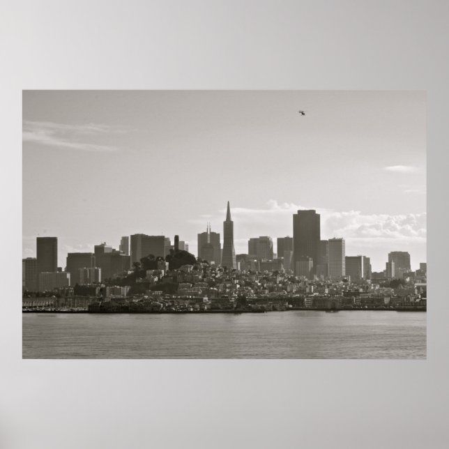 San Francisco Skyline Poster (Front)