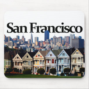 San Francisco Skyline w/ San Francisco in the Sky Mouse Pad
