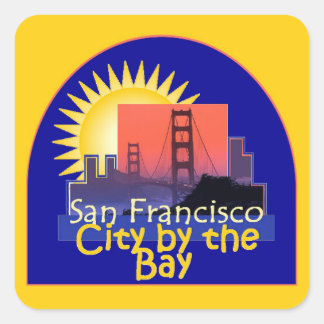 SAN FRANCISCO SQUARE STICKER