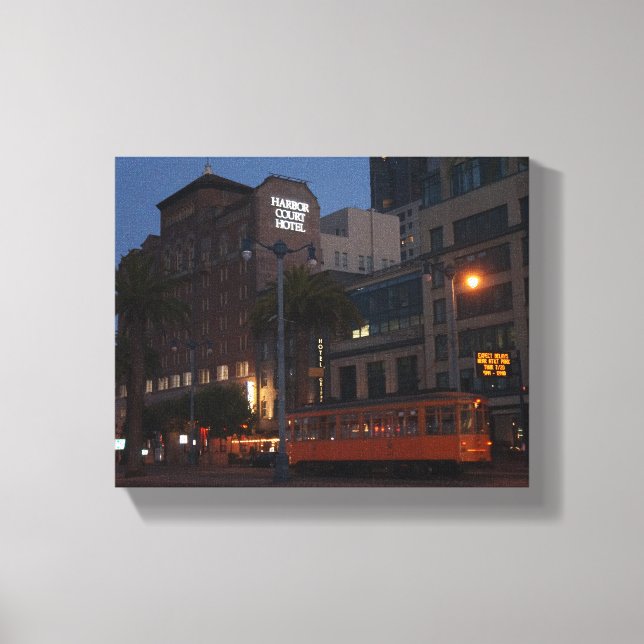 San Francisco Street Car #2 Canvas (Front)