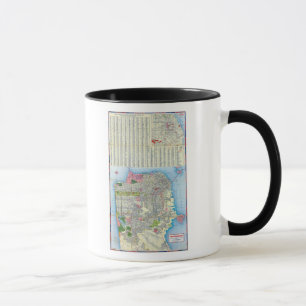 San Francisco Street Map Mug