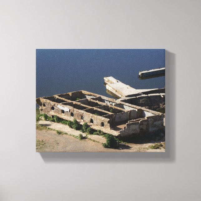 San Francisco Sutro Baths Ruins #2 Canvas (Front)