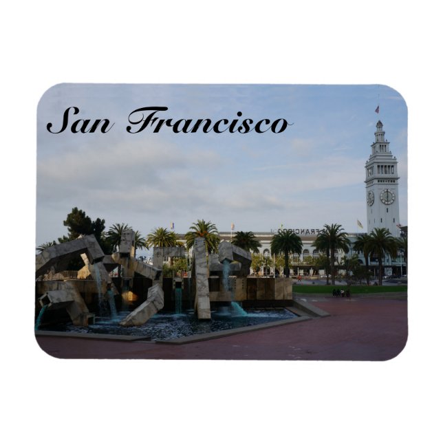 San Francisco The Embarcadero Magnet (Horizontal)