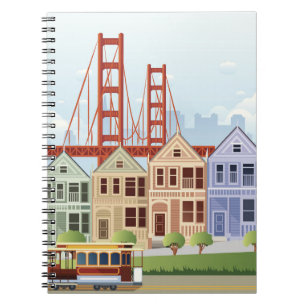 San Francisco The Painted Ladies Notebook