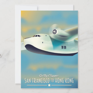 San Francisco to Hong Kong by clipper
