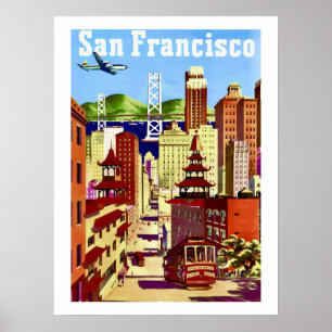 San Francisco Travel 18x24 Poster
