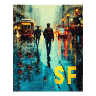 San Francisco Travel Poster