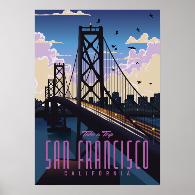 San Francisco Travel poster (Front)