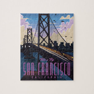 San Francisco Travel poster Jigsaw Puzzle