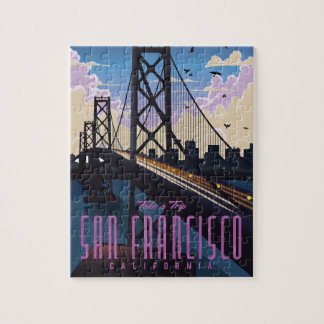 San Francisco Travel poster Jigsaw Puzzle
