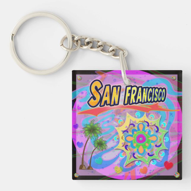 San Francisco True Progress Keychain (Front)