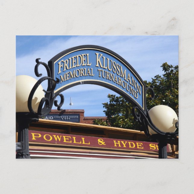 san francisco turnaround postcard (Front)