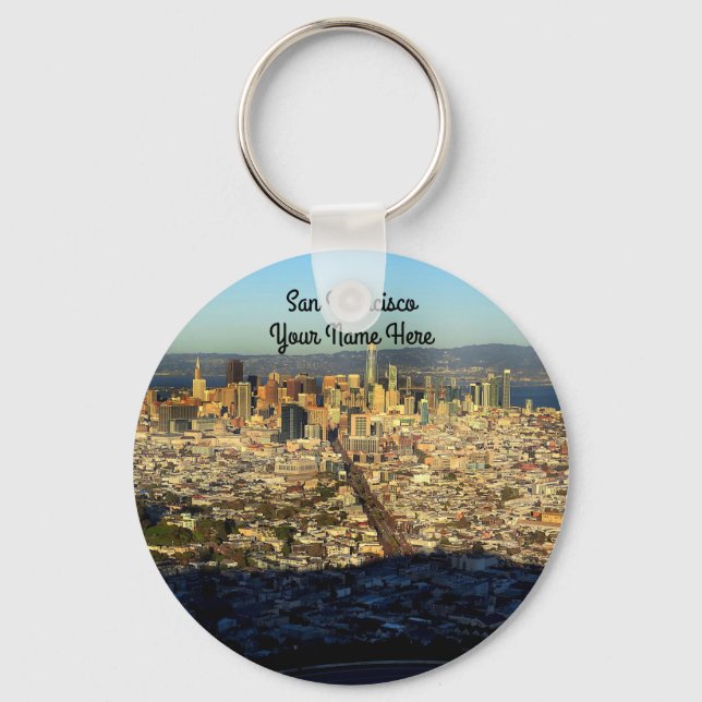 San Francisco Twin Peaks #1 Keychain (Front)