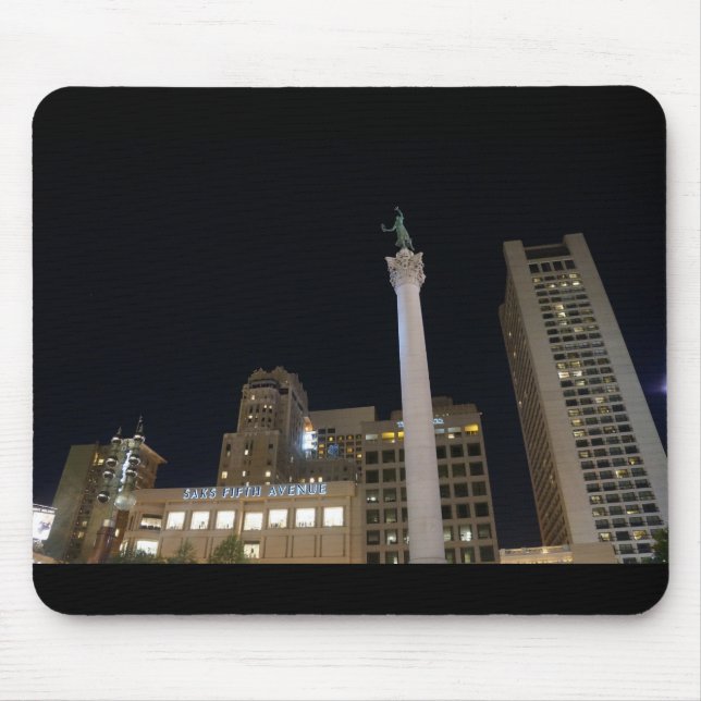 San Francisco Union Square #2 Mouse Pad (Front)
