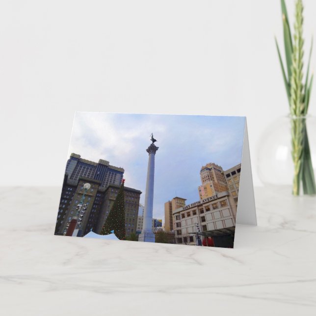 San Francisco Union Square #4-1 Card (Front)