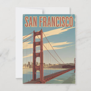 San Francisco USA vintage Postcard