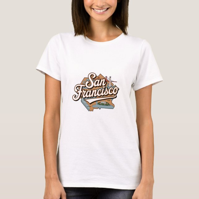 San Francisco USA vintage T-Shirt (Front)