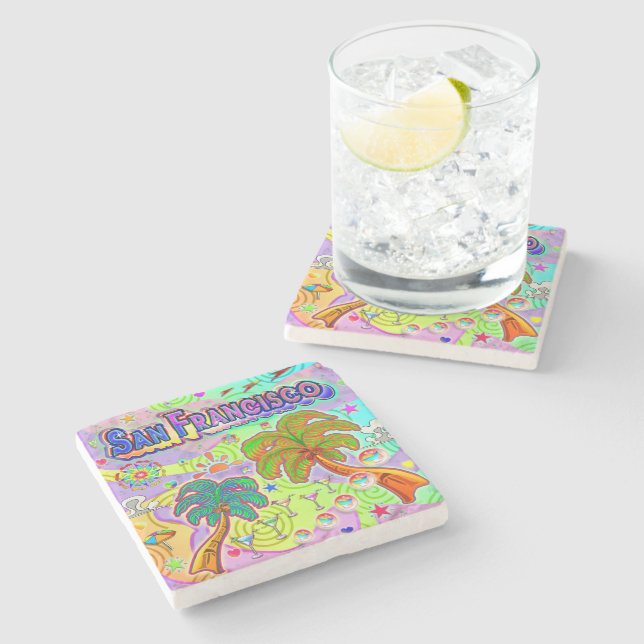 San Francisco Vacation Target Coaster (Side)