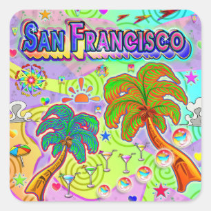 San Francisco Vacation Target Sticker