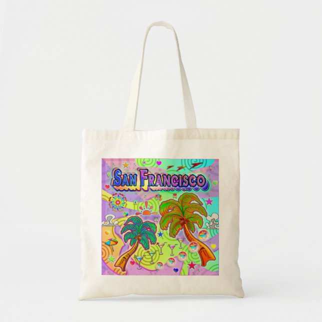 San Francisco Vacation Target Tote Bag (Front)