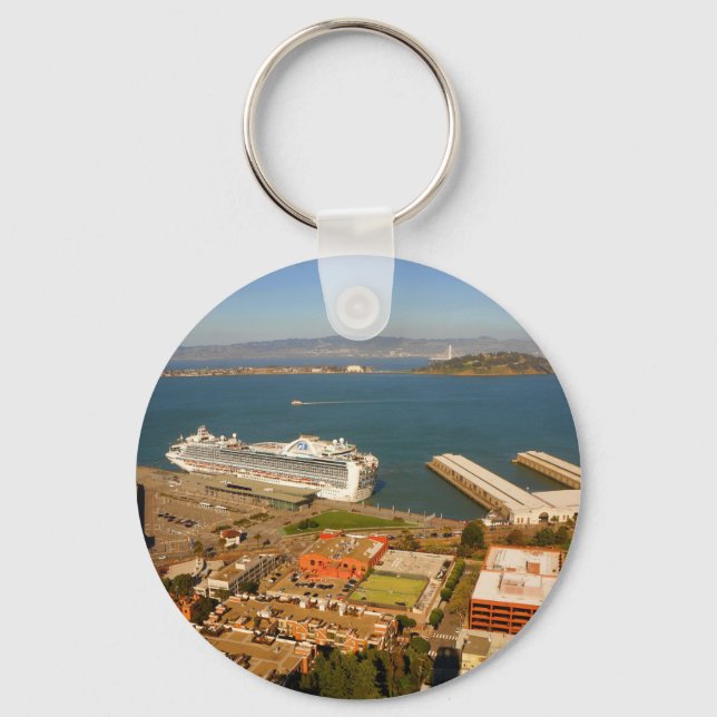 San Francisco View #4 Keychain (Front)