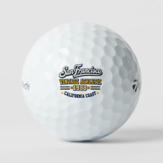San Francisco Vintage Athletic Golf Balls