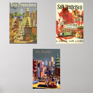 San Francisco  vintage posters