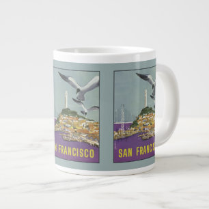 San Francisco Vintage Travel Poster mugs