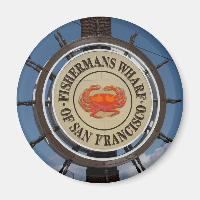 San Francisco Warf Magnet (Front)