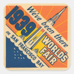 San Francisco World's Fair Sticker