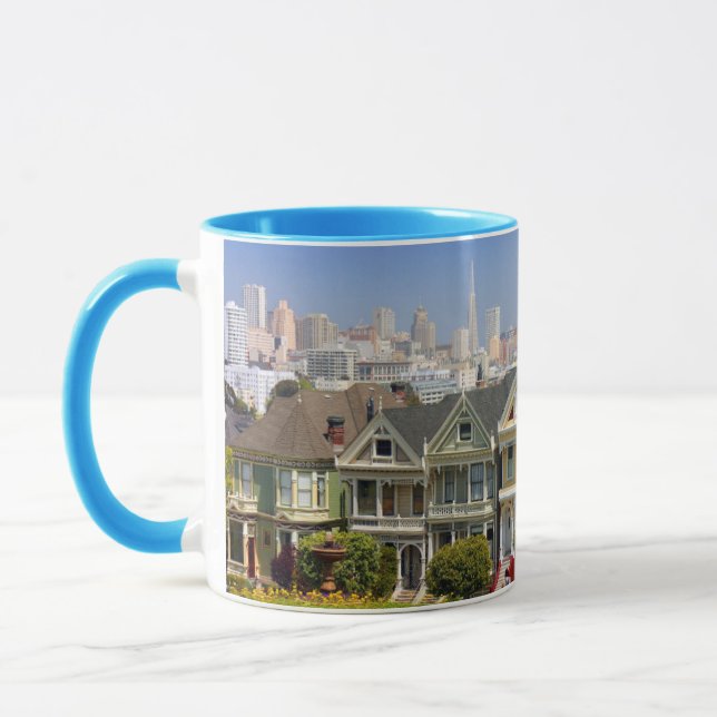 San Francisco's Famous Painted Ladies Mug (Left)