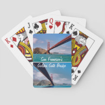 San Francisco's Golden Gate Bridge Playing Cards