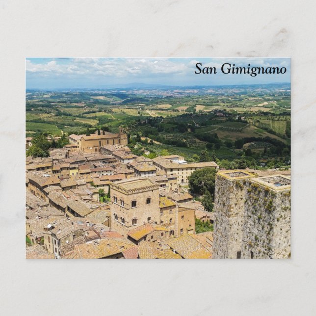 San Gimignano, Italy Postcard (Front)