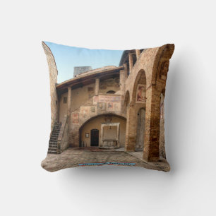 San Gimignano, Tuscany, Italy Throw Pillow