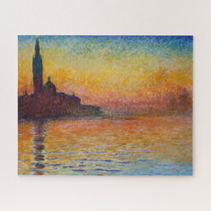 San Giorgio Maggiore at Dusk (by Claude Monet) Jigsaw Puzzle